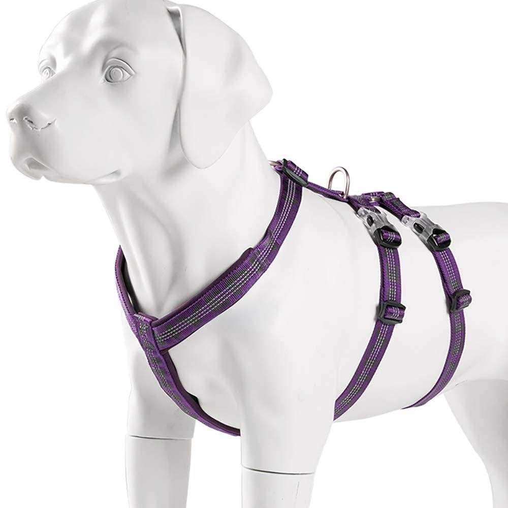Polyester Reflective No Pull Dog Harness W291738