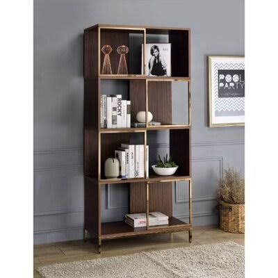 Solid Wood Cube Bookcase Y487