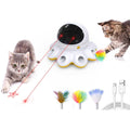 2-in-1 Interactive Cat Laser Toy Y274