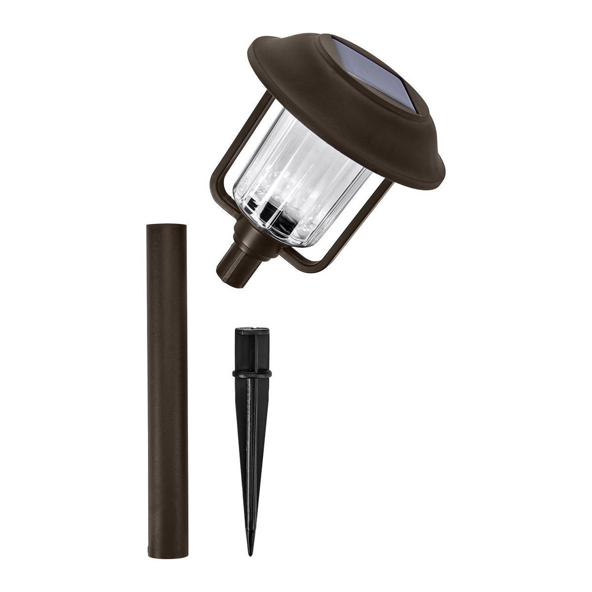 10 Lumen 13 in. Solar LED Pathway Light T824