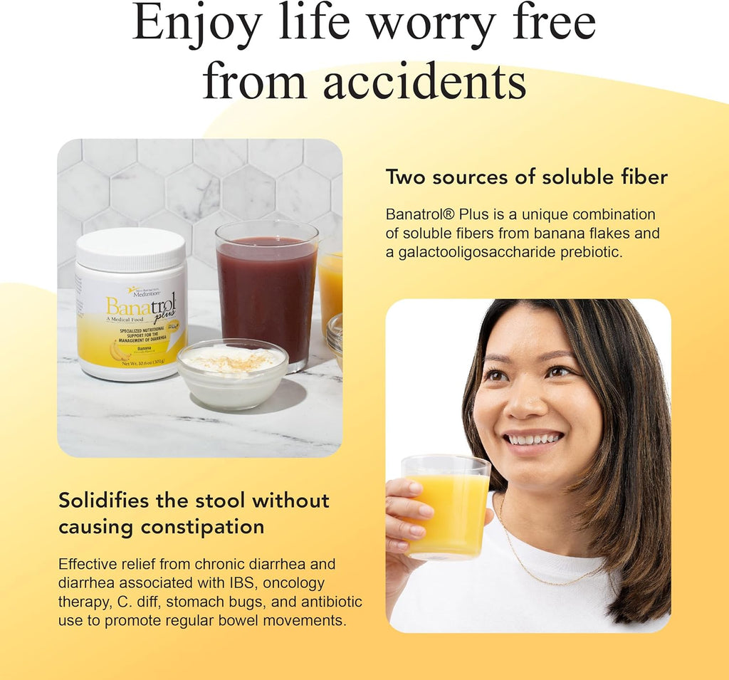Natural Anti-Diarrheal with Prebiotics, 28 Servings (Pineapple) H605
