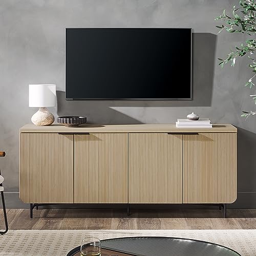 Black 4-Door Sideboard R482