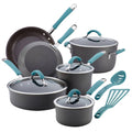 12-Piece Gray Cookware Set H9480