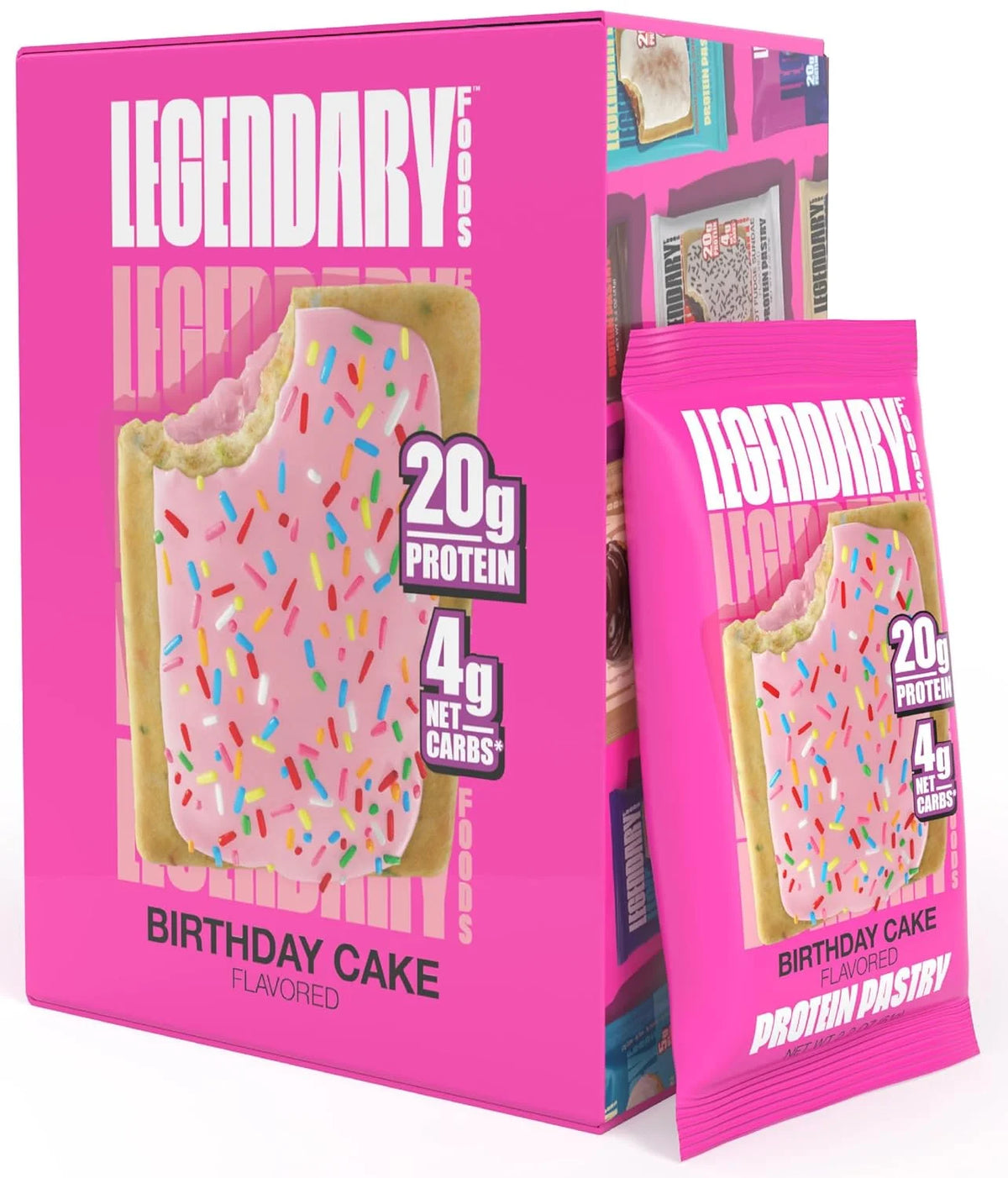 Low Carb Protein Pastry Snack Pack 8CT R280