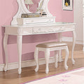 White Vanity Desk W94642