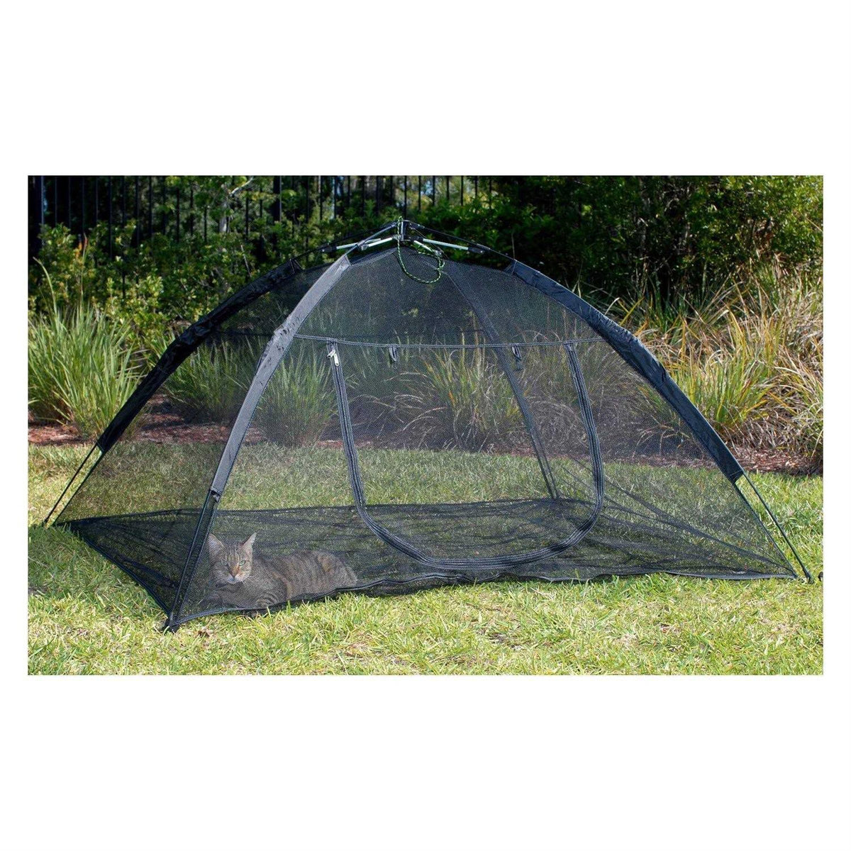 Outdoor Cat Tent Black Large H8428
