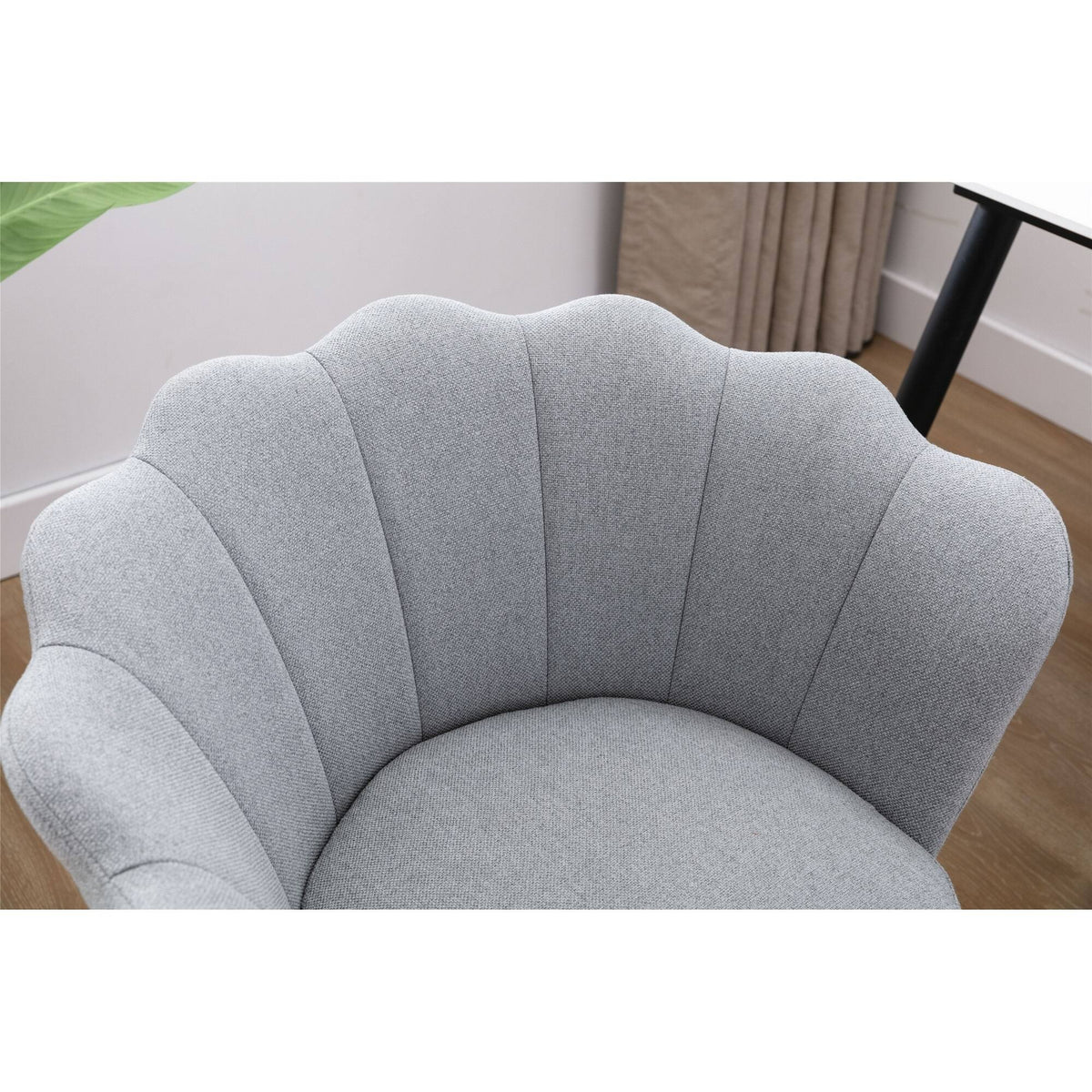 Light Grey Swivel Shell Chair K4425