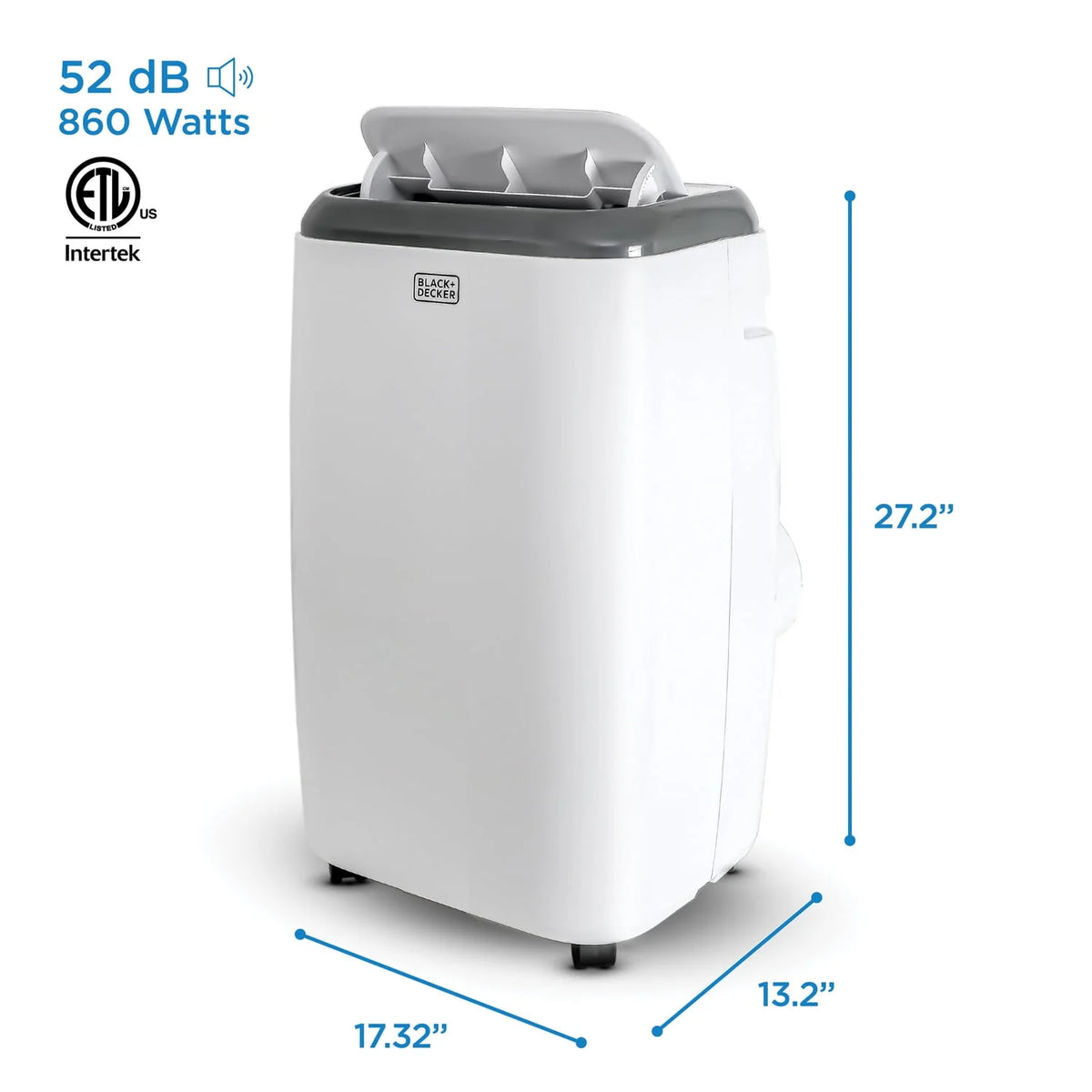5,000 BTU Portable Air Conditioner with Remote Control, White H190