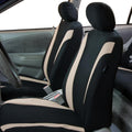 Full Set Flat Cloth Car Seat Covers with Split Bench S3982