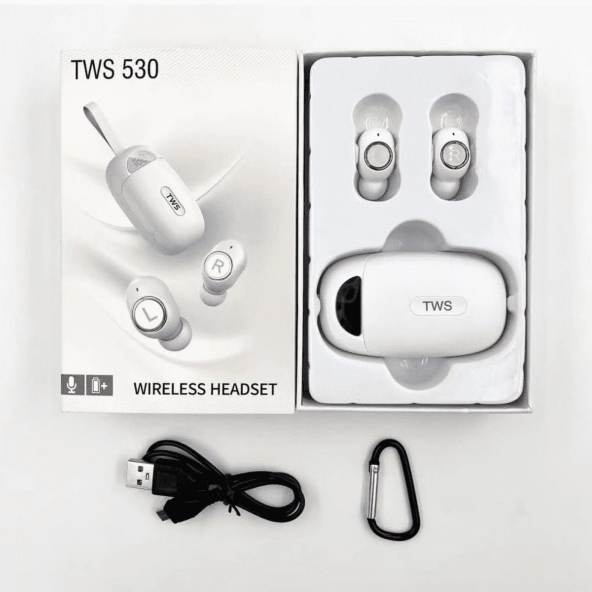 Wireless Earbuds with 2000mAh Charging Case, IPX7 Sweatproof Y347211