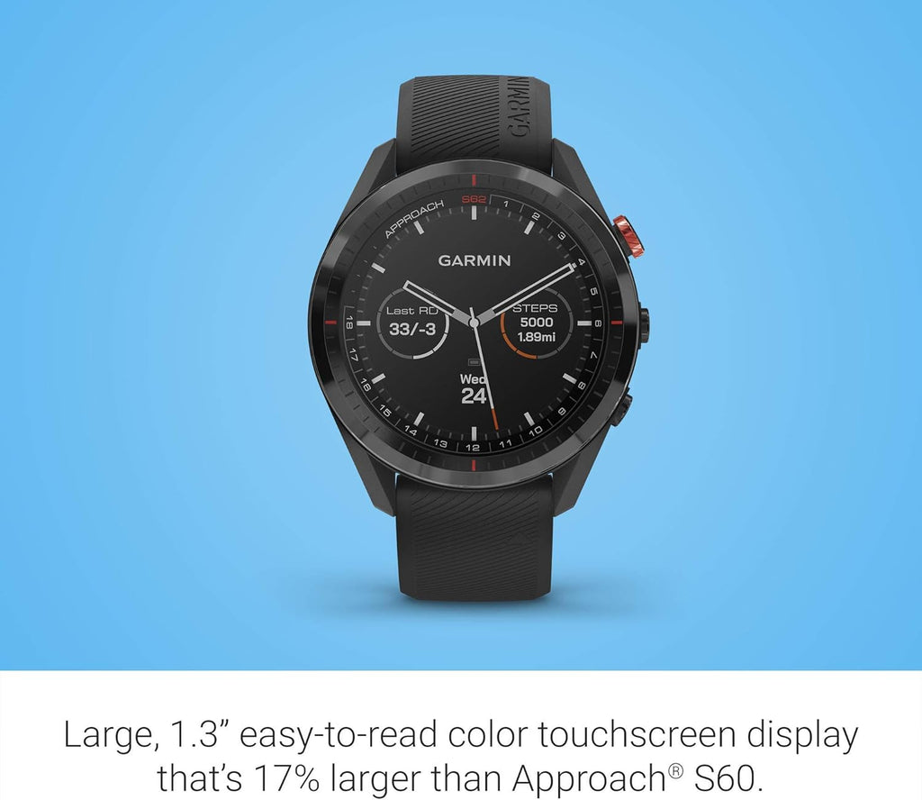 Black Golf GPS Watch T852560