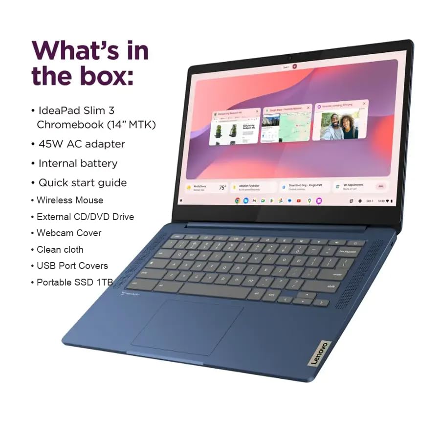 14'' Full HD Chromebook with 4GB RAM 64GB eMMC T5873