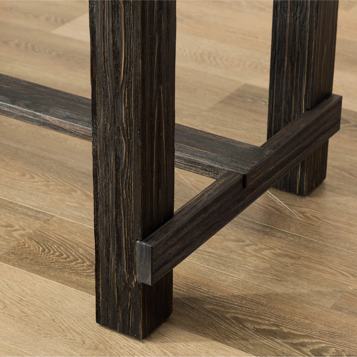 64 in. Rectangular Wooden Bar Height Table S753