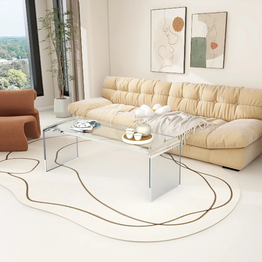 Acrylic Coffee Table 44" L x 16" W x 16" H Z94423