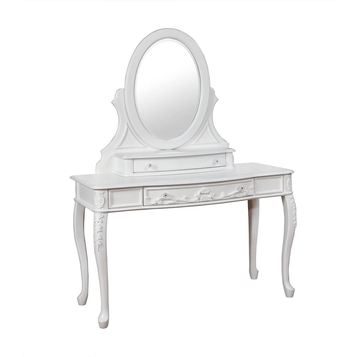 White Vanity Desk W94642