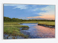 Framed Canvas Art White Floating Frame V22653