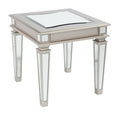 Silver Rectangular End Table M733