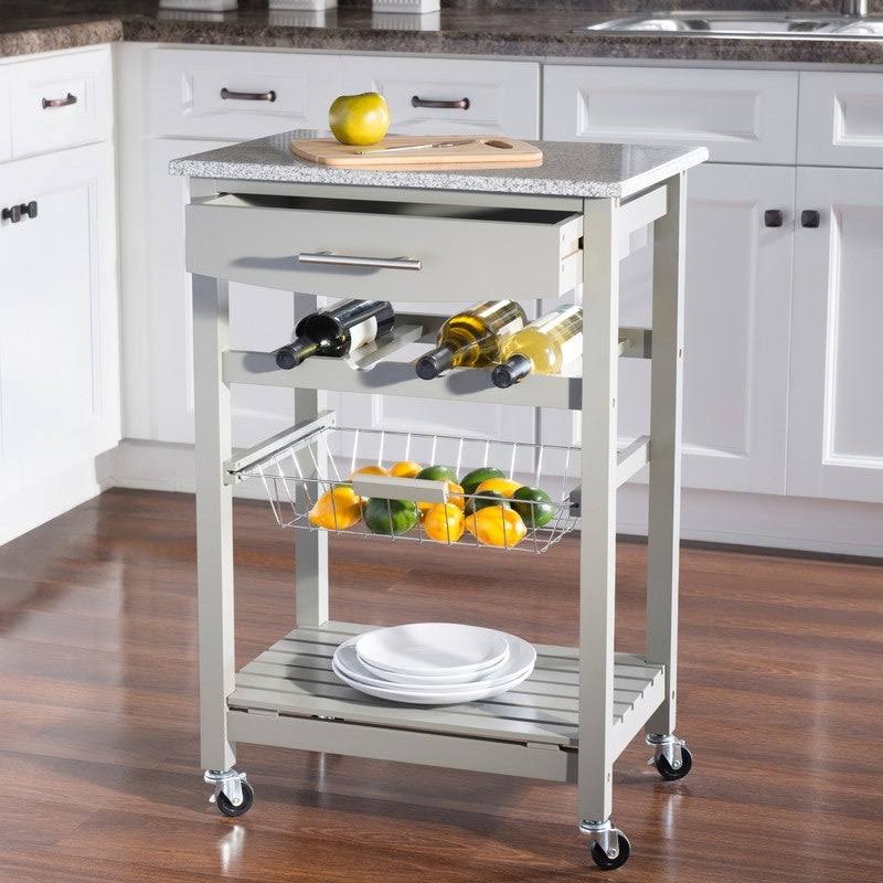 Grey Kitchen Cart O189068