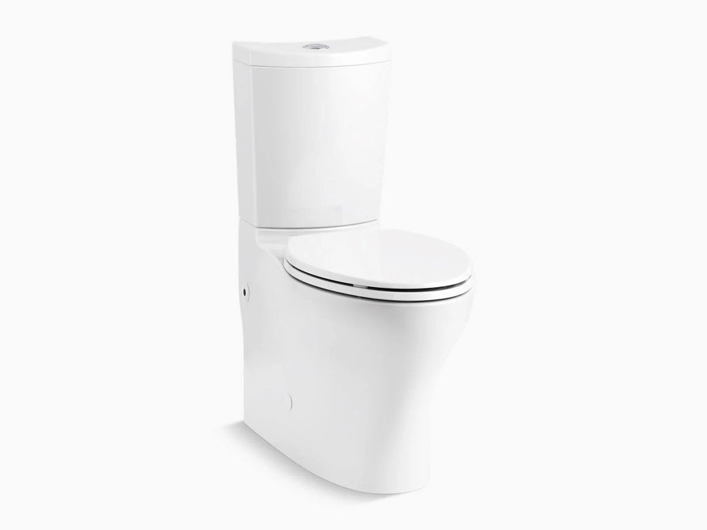 2-Piece Dual Flush Elongated Toilet in White X796