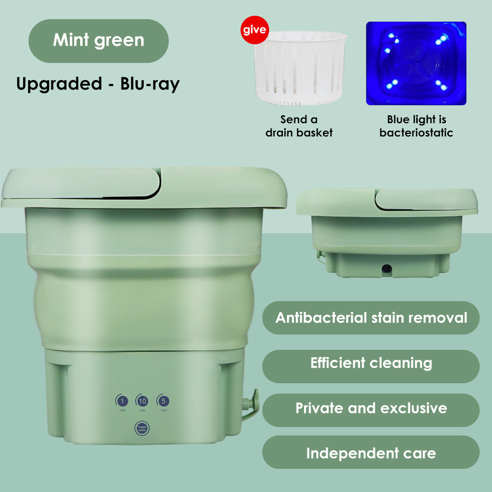 Mini Dehydratable Washer Portable Washing Machine Q894701