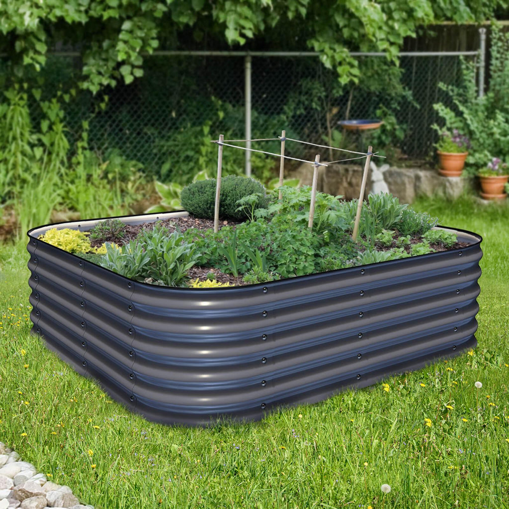 Galvanized Metal Raised Garden Bed P927