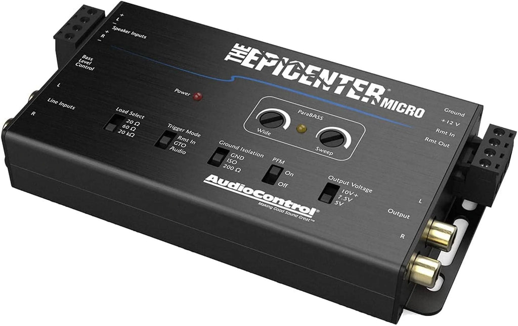 Bass Restoration Processor & Amp Kit Bundle with Line Output Converter R375039