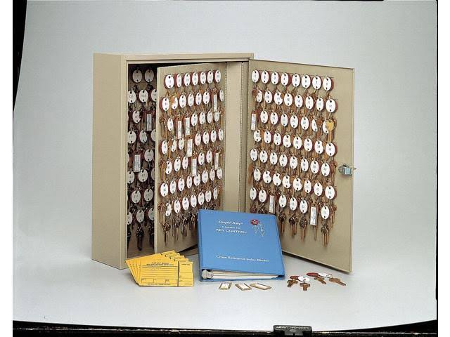 Two-Tag Key Cabinet, 180 Key M96147