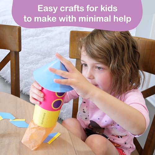 20 Animal Toddler Arts and Crafts for Kids Ages 3-10 Years, All-Inclusive Animal Craft Kits Y374981