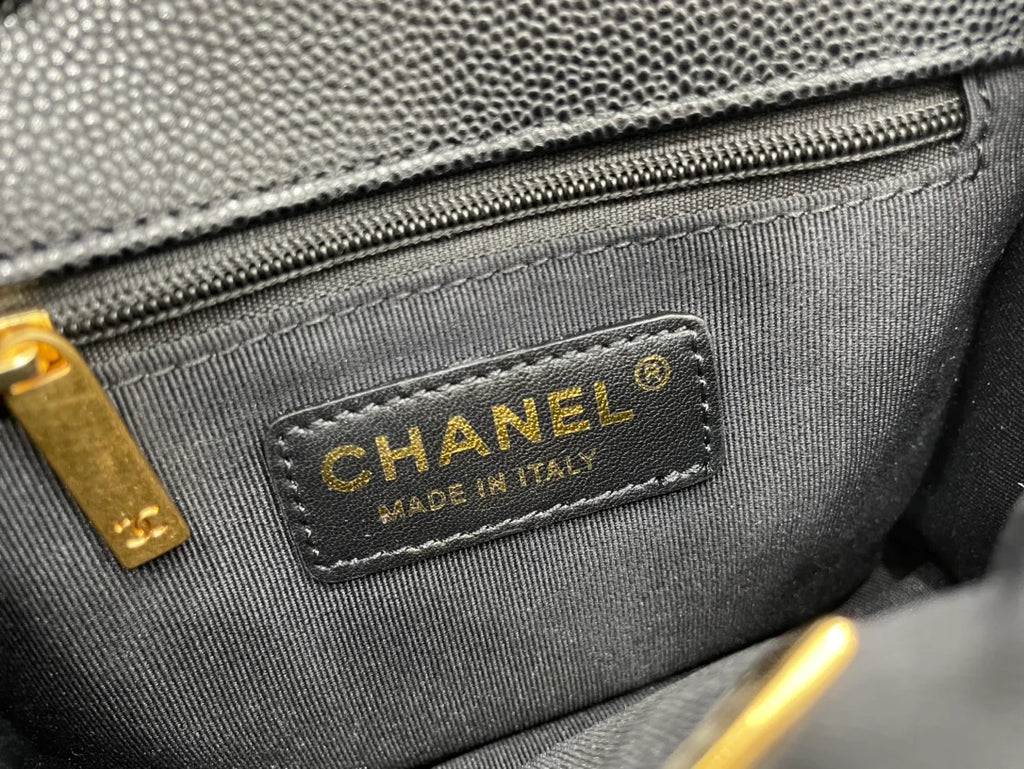 Black Flap Bag U15774