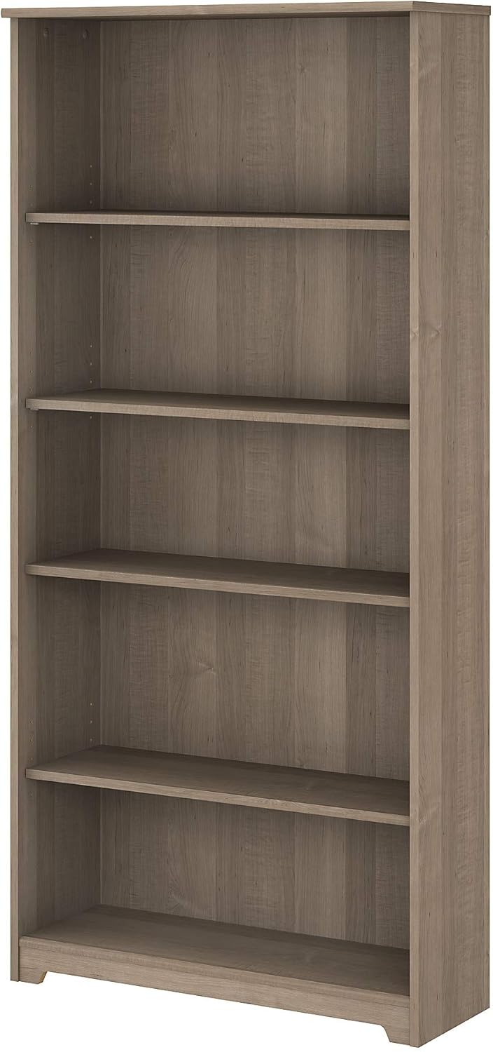 5 Shelf Ash Gray Bookcase H43845