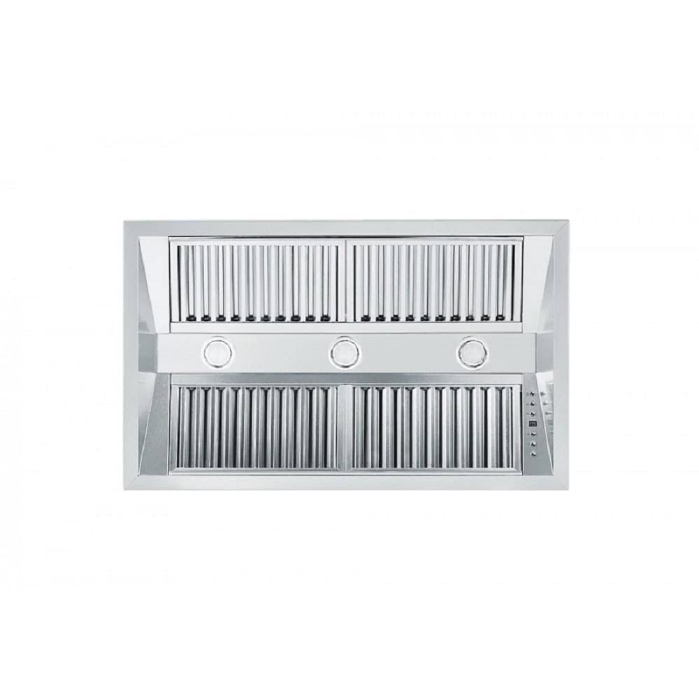 28x22 Stainless Steel Island Insert Range Hood A9722