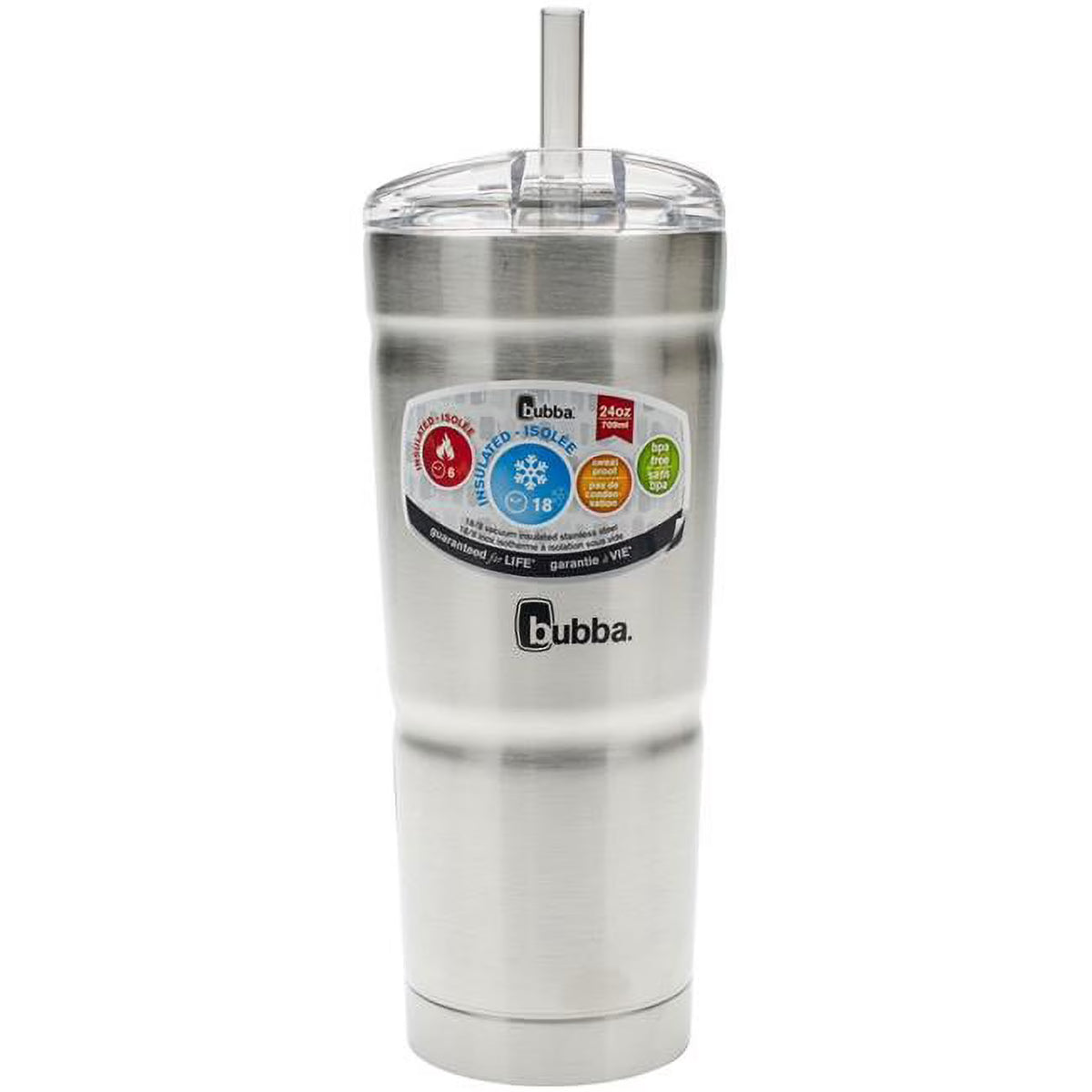 Smoke Stainless Steel Water Bottle O19539
