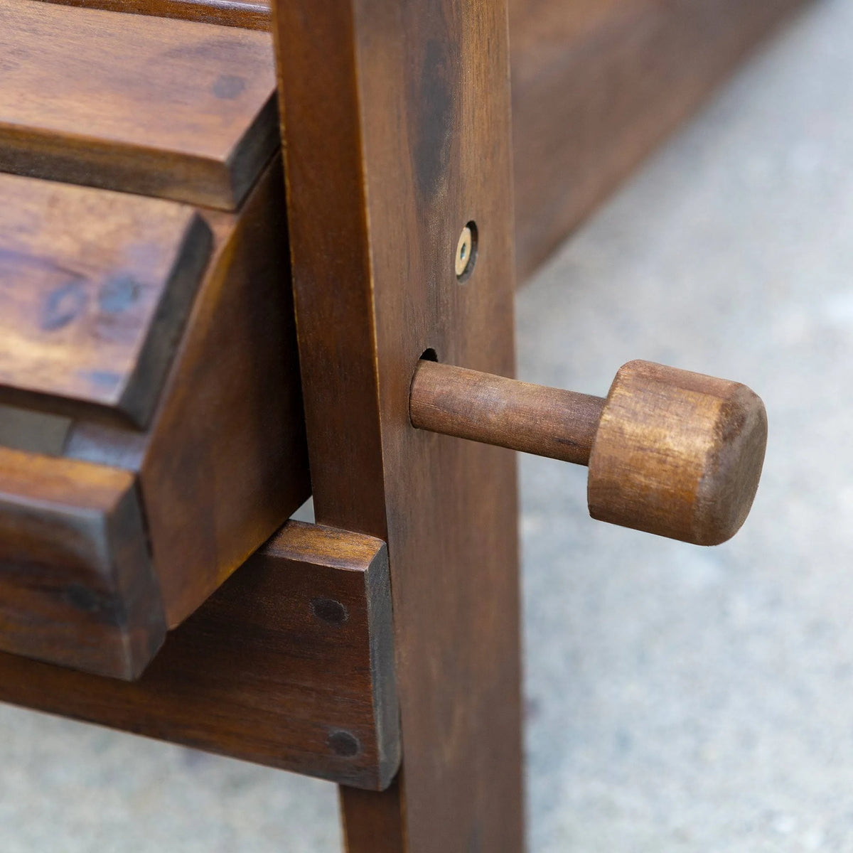Dark Brown Acacia Patio Chair C481