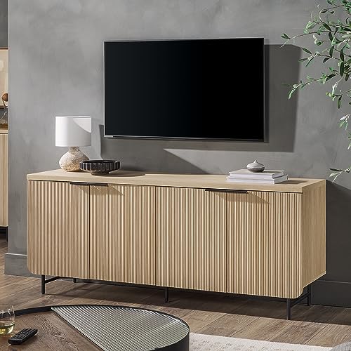 Black 4-Door Sideboard R482