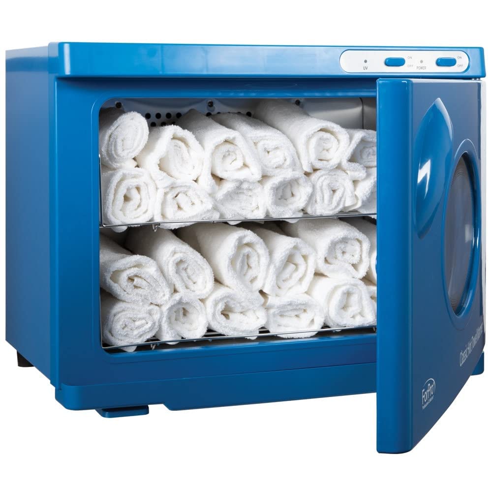 Hot Towel Warmer Cabinet with UV Sterilizer, Two Stainless Steel Racks J36859