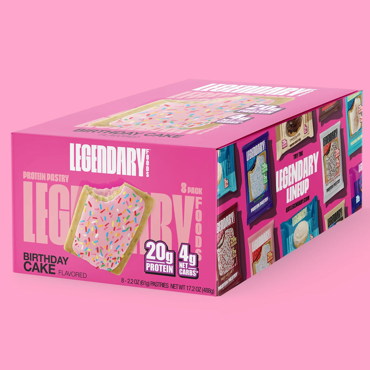 Low Carb Protein Pastry Snack Pack 8CT R280