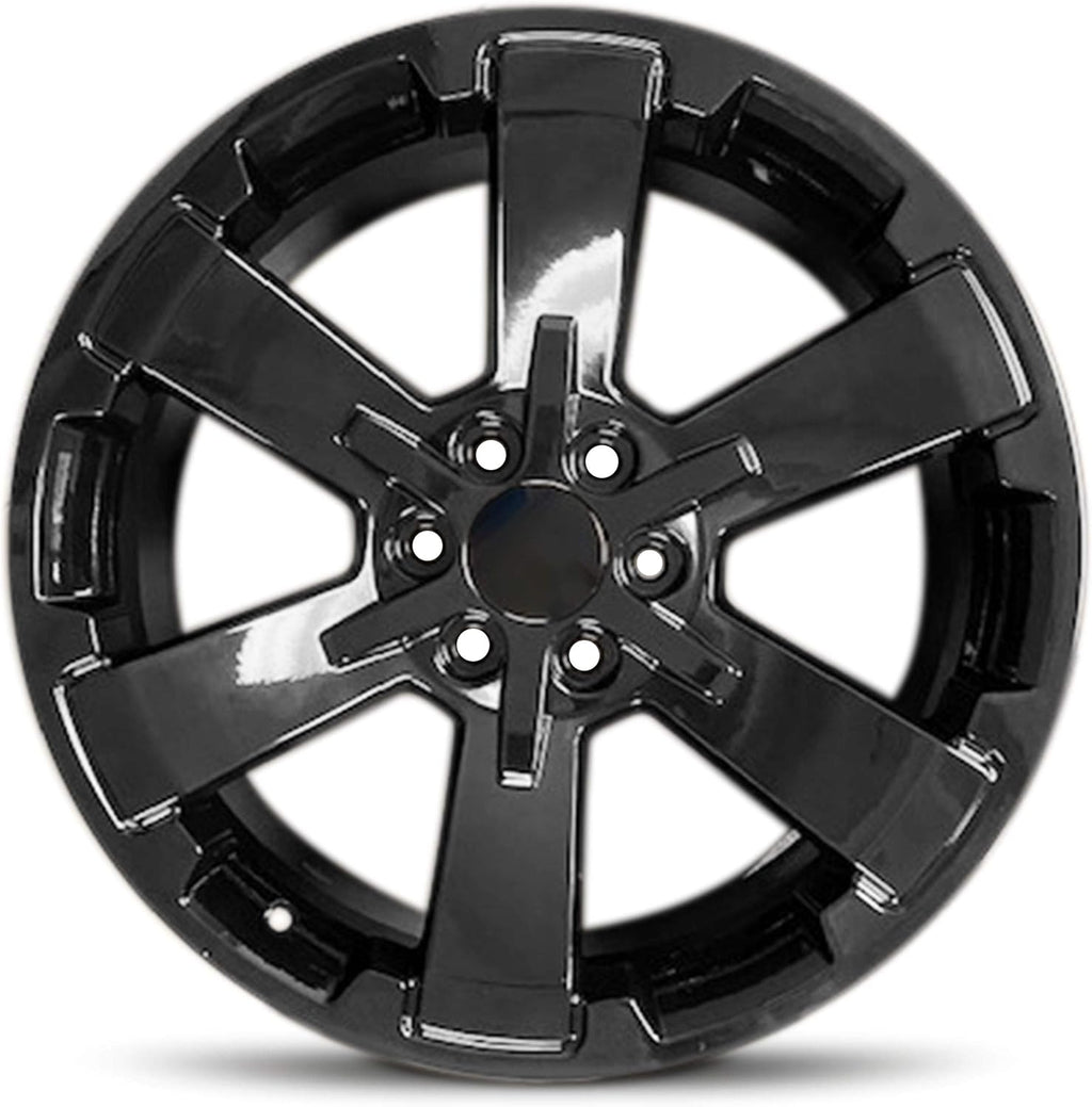 Gloss Black Aluminum 22 inch Full Size Alloy Rim F6508