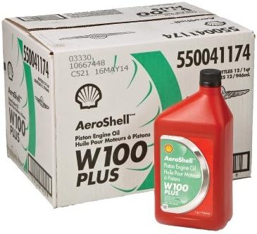 AeroShell Oil W 100 Plus 1Quart Case N1863
