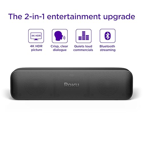 2-in-1 TV Soundbar with Built-in Streaming R4927