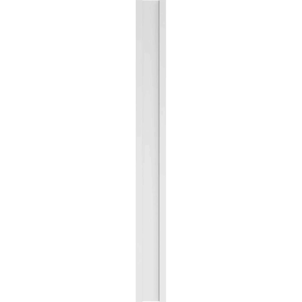 Two Equal Flat Panel PVC Pilaster with Standard Capital & Base (Pair) T6985