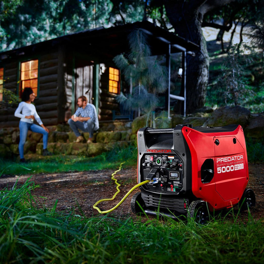 5000 Watt Dual-Fuel Inverter Generator with Remote Start U92352