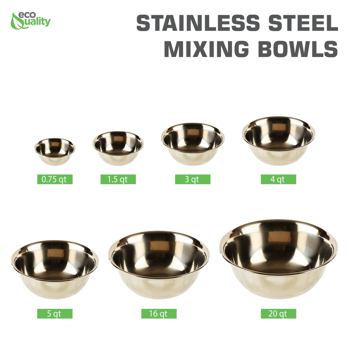 20 Quart Stainless Steel Mixing Bowl H494