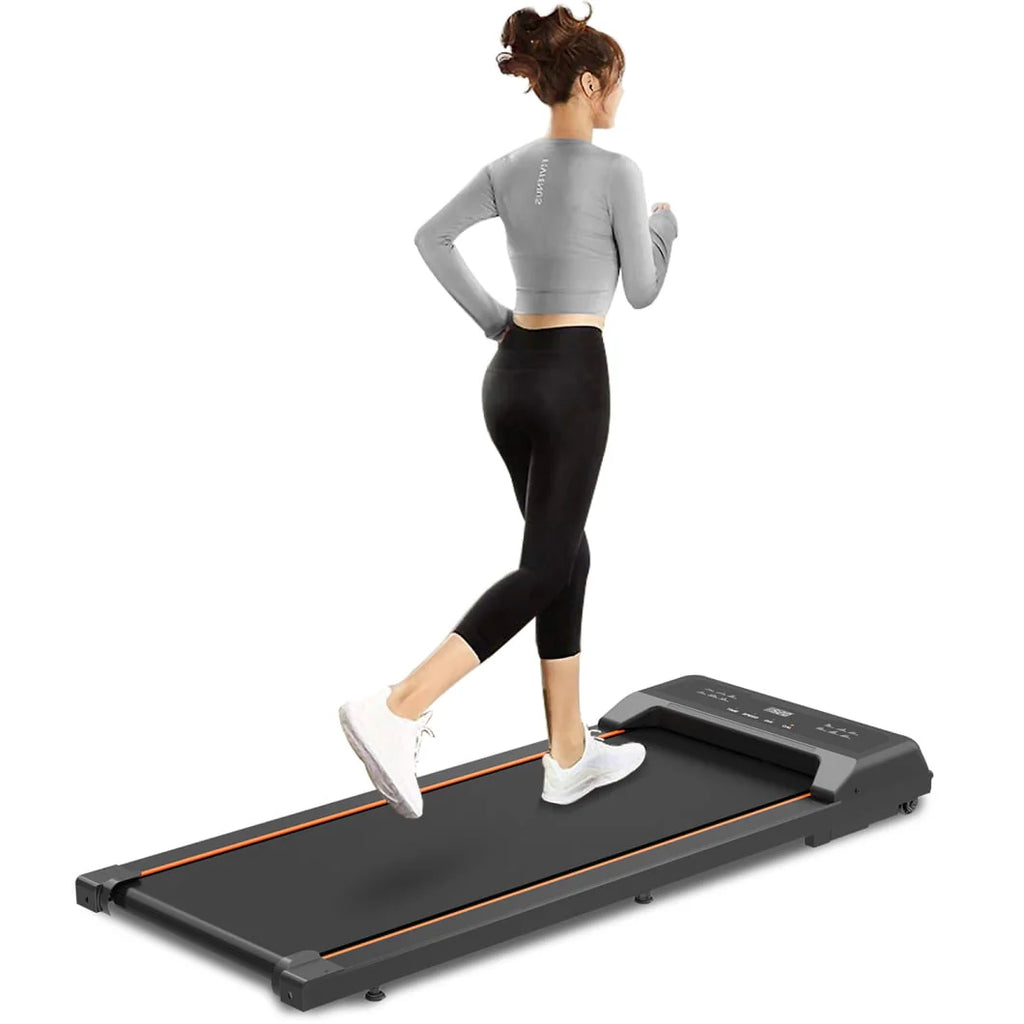 2.5HP Portable Treadmill with LED Display and Remote Control D71168