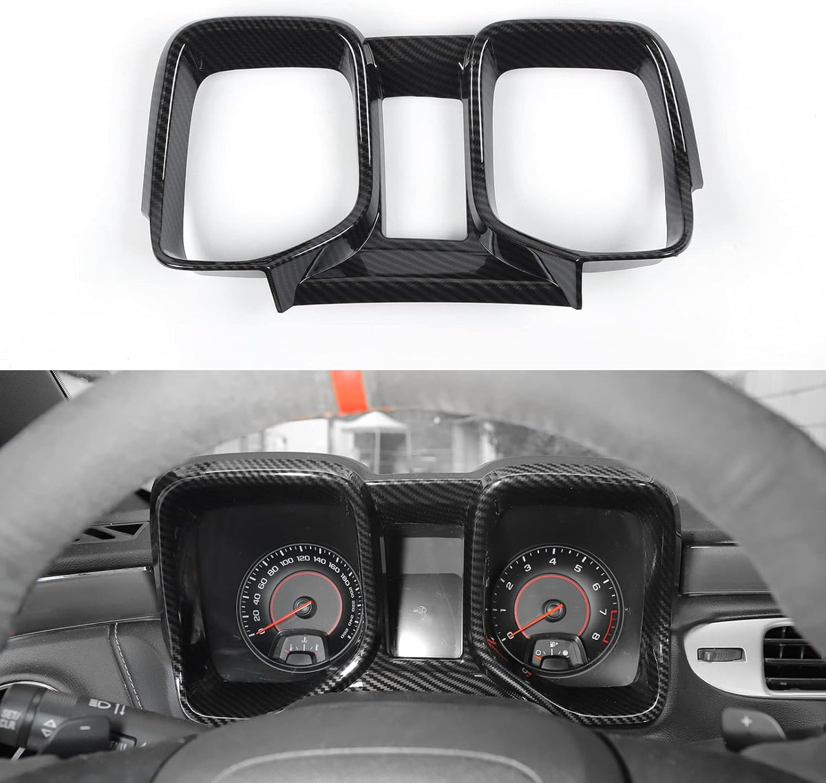 Dashboard Cover Dash Board Panel Trim Kit (Carbon Fiber) K2159
