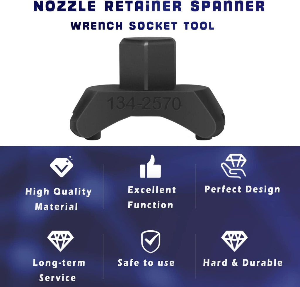 Fuel Injection Nozzle Retainer Spanner Wrench Tool Pack of 2 I1767