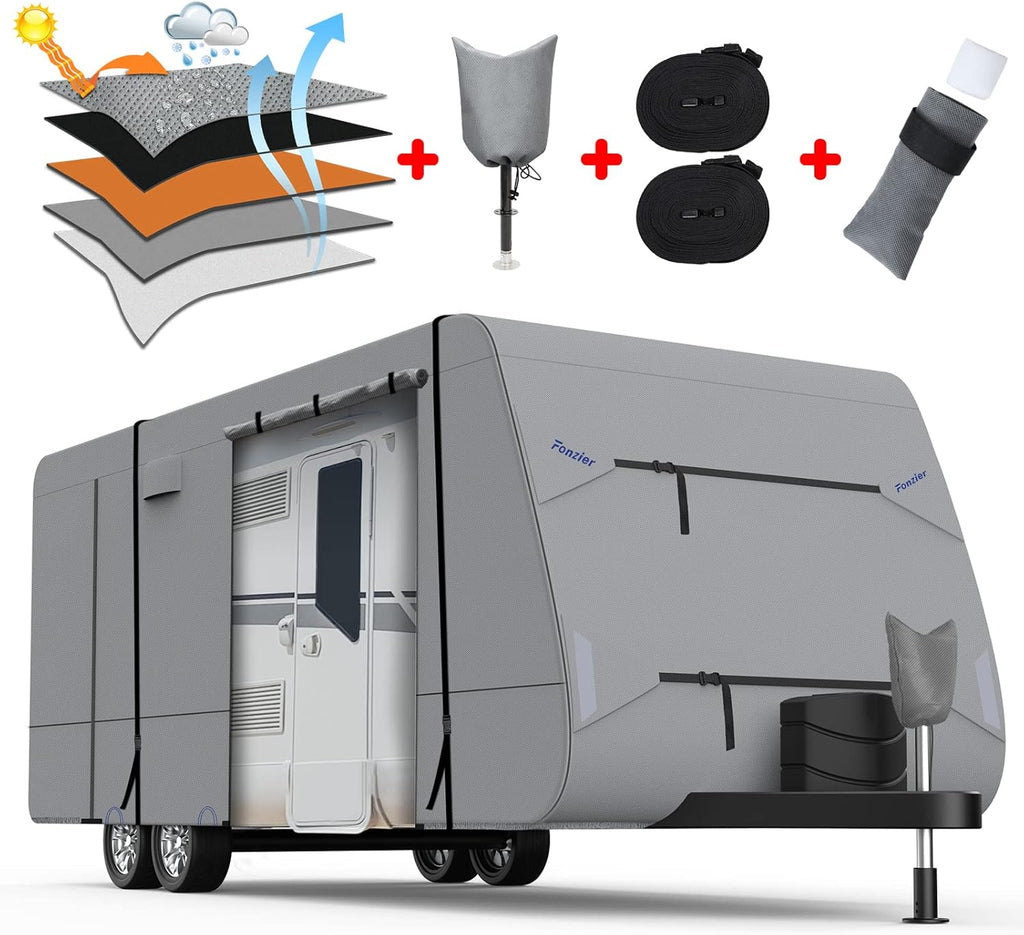 5 Layers RV Cover for 22'1 - 24' Motorhome F1296