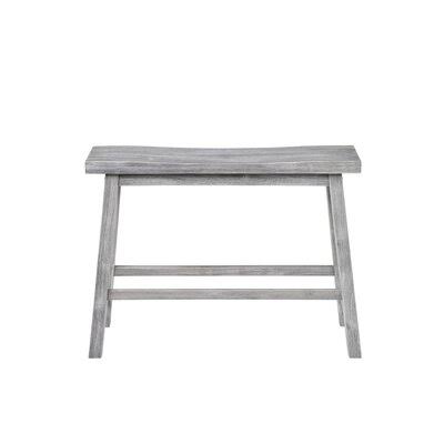 Gray Wooden Bench X1894