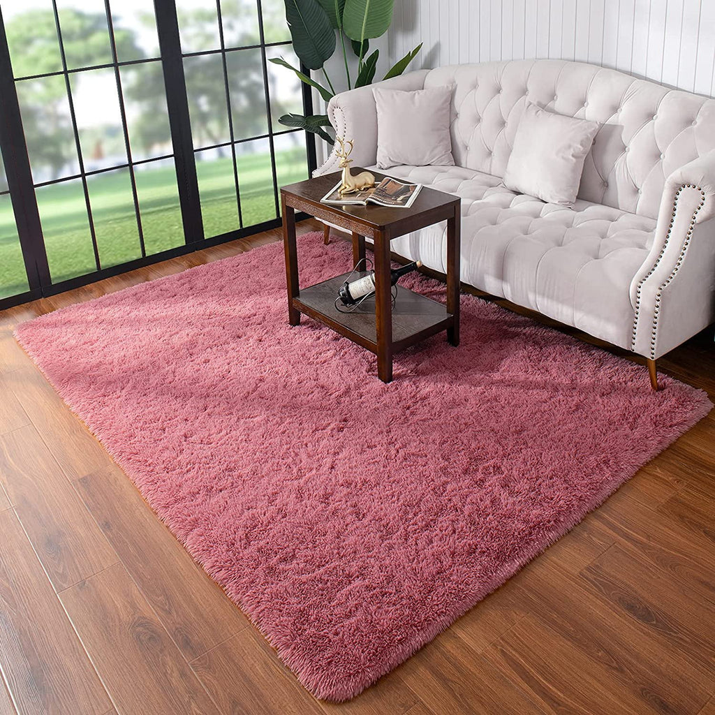 Blush Super Soft Area Rug 4' x 5.3' J53954