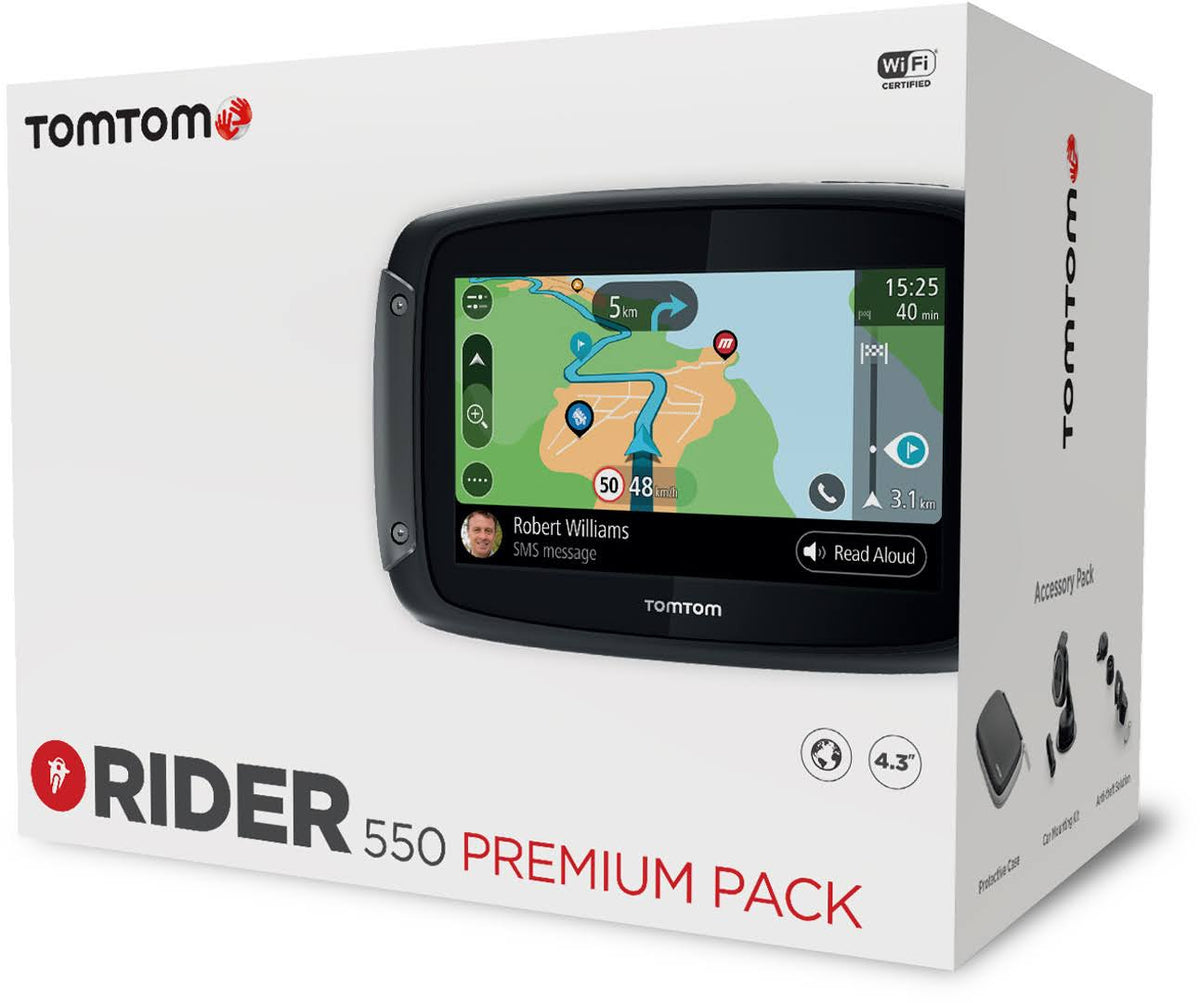 Black Motorcycle GPS G677173