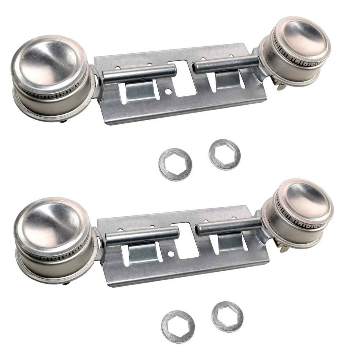 2-Pack Gas Range Double Burner Assembly Kit F4214